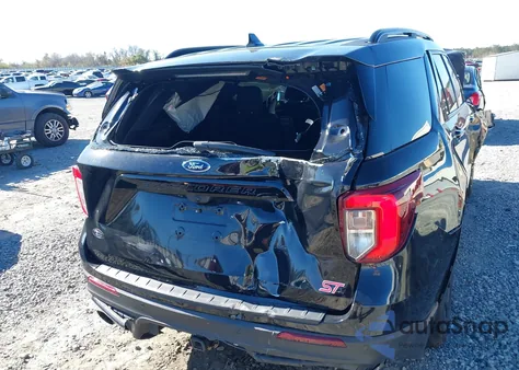 2020 Ford Explorer St из США, поврежденный, VIN 1FM5K8GC1LGA33613